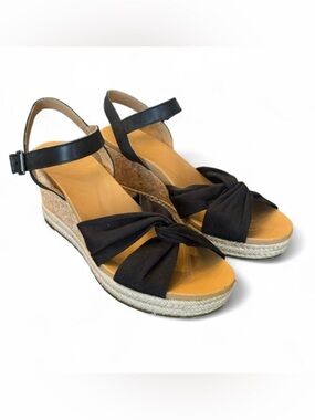 UGG Joslyn Wedge Sandals Black Size 8.5